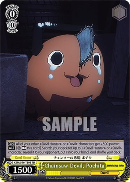 Chainsaw Devil, Pochita, Chainsaw Man CSM/S96-TE03 TD