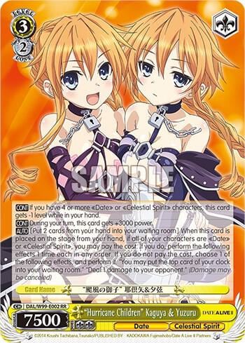 "Hurricane Children" Kaguya & Yuzuru, Date A Live Vol.2 DAL/W99-E002 RR