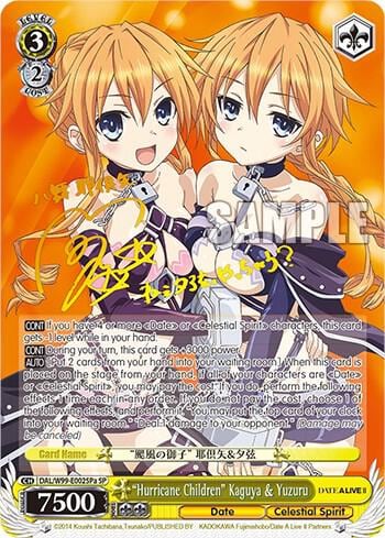"Hurricane Children" Kaguya & Yuzuru (SP) (A), Date A Live Vol.2 DAL/W99-E002SPa SP