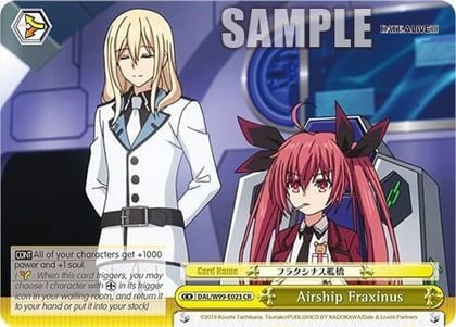 Airship Fraxinus, Date A Live Vol.2 DAL/W99-E023 CR