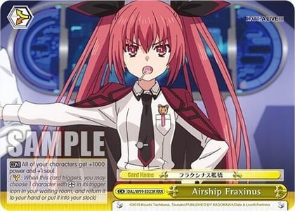 Airship Fraxinus (RRR), Date A Live Vol.2 DAL/W99-E023R RRR