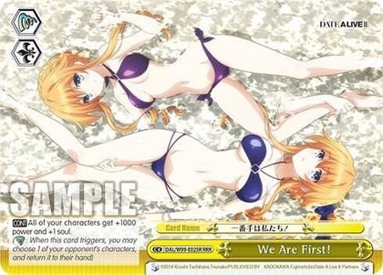 We Are First! (RRR), Date A Live Vol.2 DAL/W99-E025R RRR