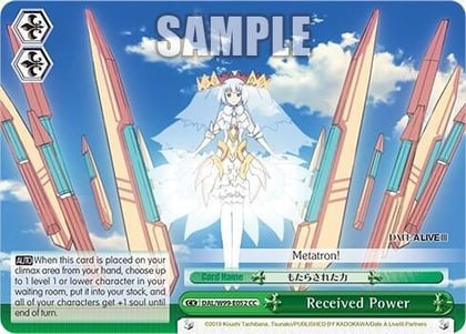 Received Power, Date A Live Vol.2 DAL/W99-E052 CC