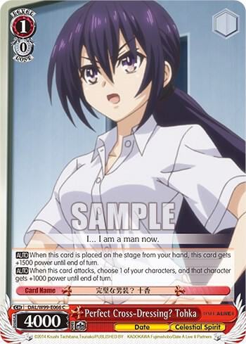 Perfect Cross-Dressing? Tohka, Date A Live Vol.2 DAL/W99-E066 C