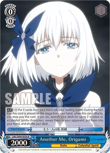 Another Me, Origami, Date A Live Vol.2 DAL/W99-E076 R