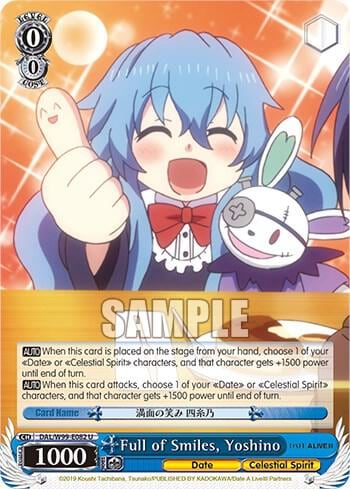 Full of Smiles, Yoshino, Date A Live Vol.2 DAL/W99-E082 U