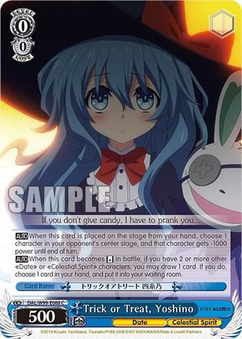 Trick or Treat, Yoshino, Date A Live Vol.2 DAL/W99-E088 C