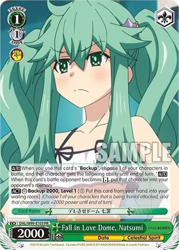 Fall in Love Dome, Natsumi, Date A Live Vol.2 DAL/W99-E103 PR