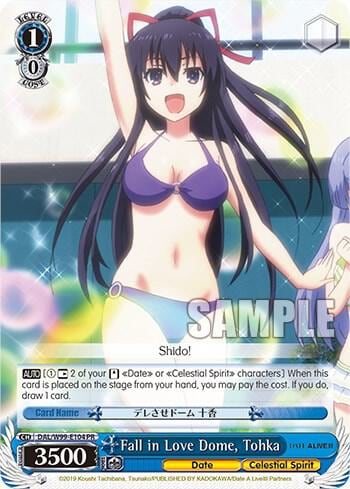 Fall in Love Dome, Tohka, Date A Live Vol.2 DAL/W99-E104 PR