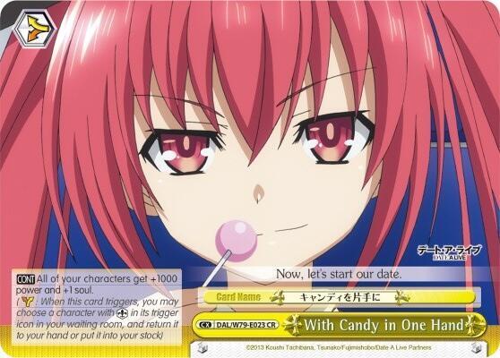 With Candy in One Hand, Date A Live DAL/W79-E023 CR
