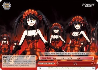 Us (RRR), Date A Live DAL/W79-TE11R RRR