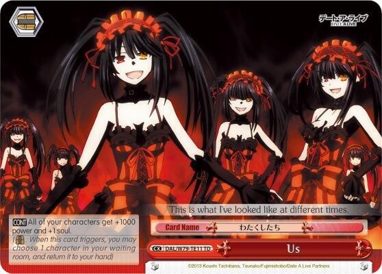 Us, Date A Live DAL/W79-TE11 TD