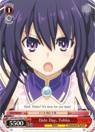Date Day, Tohka, Date A Live DAL/W79-TE07 TD