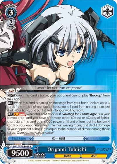 Origami Tobiichi, Date A Live DAL/W79-E083 R