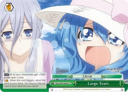 Large Tears, Date A Live DAL/W79-E050 CC