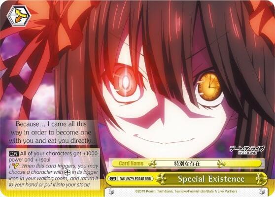 Special Existence (RRR), Date A Live DAL/W79-E024R RRR