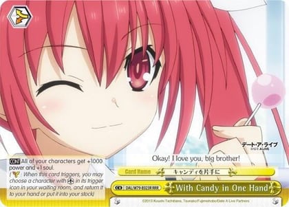With Candy in One Hand (RRR), Date A Live DAL/W79-E023R RRR