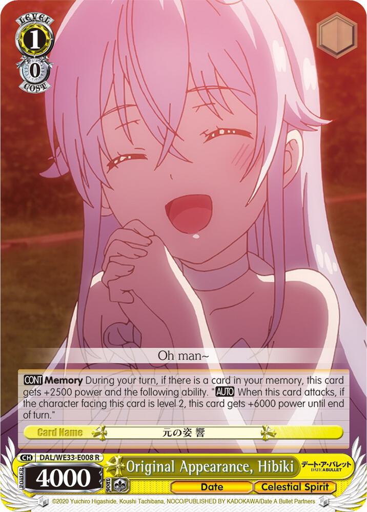 Original Appearance, Hibiki, Date A Bullet DAL/WE33-E008 R