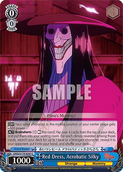Red Dress, Acrobatic Silky, DANDADAN DDD/S118-E087 C