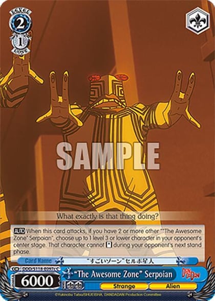 "The Awesome Zone" Serpoian (C), DANDADAN DDD/S118-E097c C