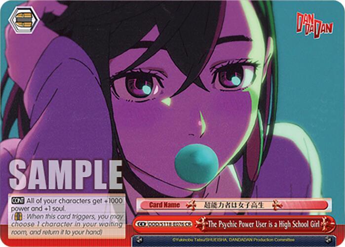 The Psychic Power User is a High School Girl, DANDADAN DDD/S118-E076 CR