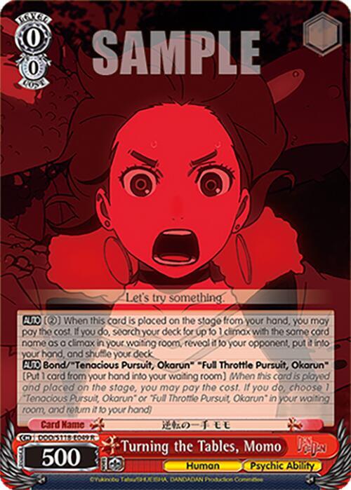 Turning the Tables, Momo, DANDADAN DDD/S118-E049 R