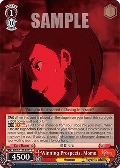 Winning Prospects, Momo, DANDADAN DDD/S118-E051 R