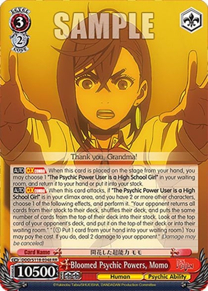 Bloomed Psychic Powers, Momo, DANDADAN DDD/S118-E048 RR