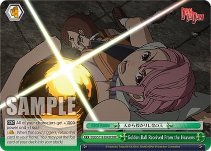 Golden Ball Received From the Heavens (RRR), DANDADAN DDD/S118-E042R RRR