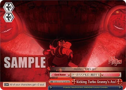 Kicking Turbo Granny's Ass! (RRR), DANDADAN DDD/S118-TE20R RRR
