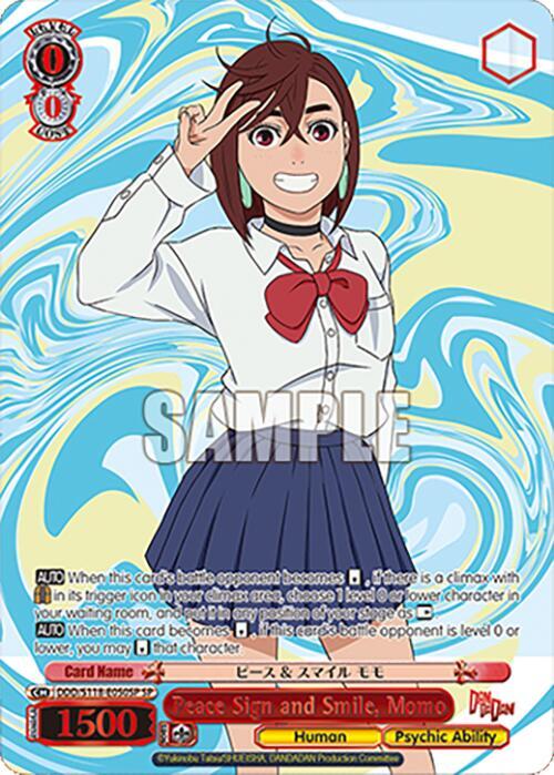 Peace Sign and Smile, Momo (SP), DANDADAN DDD/S118-E050SP SP
