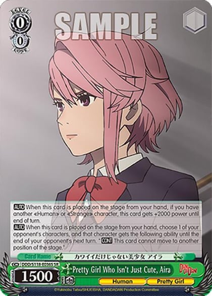 Pretty Girl Who Isn't Just Cute, Aira (SR), DANDADAN DDD/S118-E036S SR