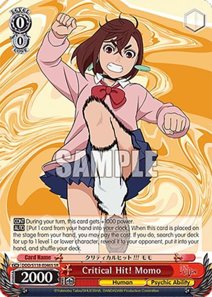 Critical Hit! Momo (SR), DANDADAN DDD/S118-E046S SR