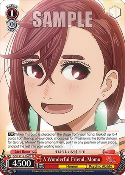 A Wonderful Friend, Momo (SR), DANDADAN DDD/S118-E060S SR