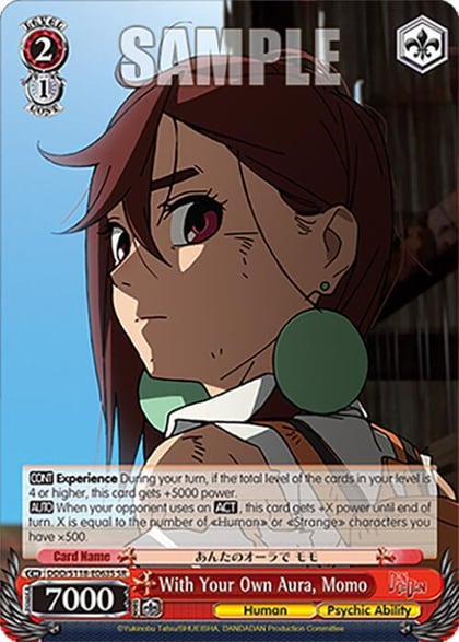 With Your Own Aura, Momo (SR), DANDADAN DDD/S118-E063S SR