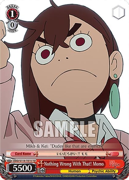 Nothing Wrong With That! Momo, DANDADAN DDD/S118-TE15 TD