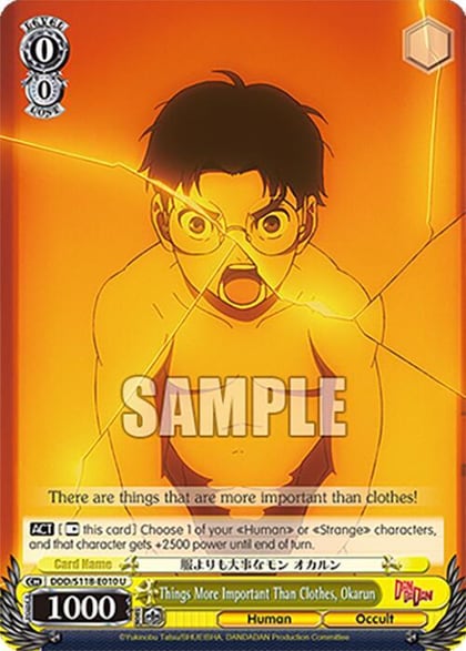 Things More Important Than Clothes, Okarun, DANDADAN DDD/S118-E010 U