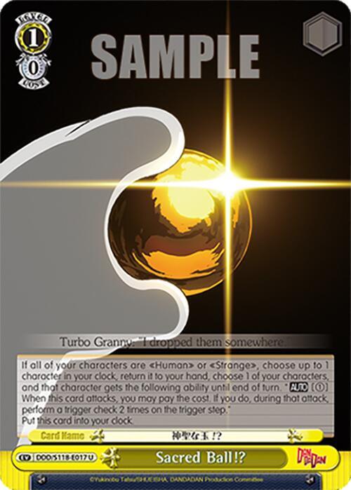 Sacred Ball!?, DANDADAN DDD/S118-E017 U