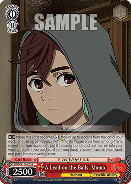 A Lead on the Balls, Momo, DANDADAN DDD/S118-E058 U