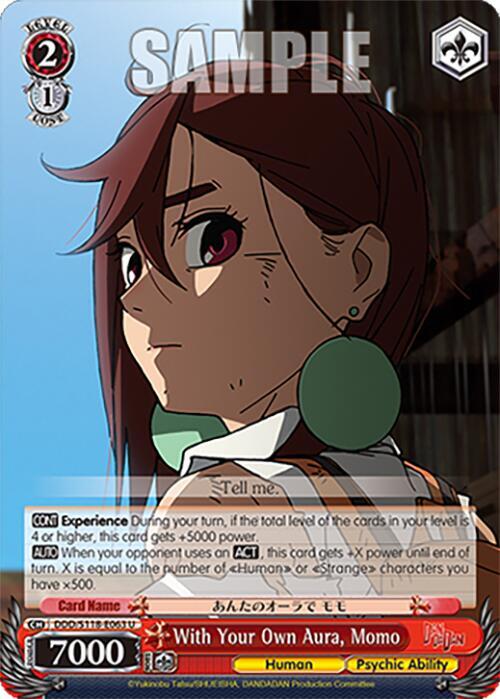 With Your Own Aura, Momo, DANDADAN DDD/S118-E063 U
