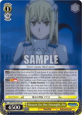 Reason for Her Strength, Ais, Is it Wrong to Try to Pick Up Girls in a Dungeon? DDM/S88-E002 RR