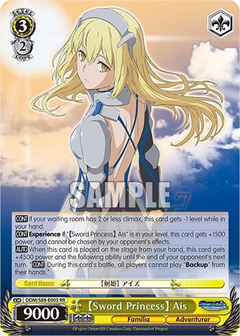 [Sword Princess] Ais, Is it Wrong to Try to Pick Up Girls in a Dungeon? DDM/S88-E003 RR