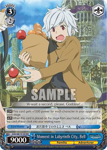 Moment in Labyrinth City, Bell (RRR), Is it Wrong to Try to Pick Up Girls in a Dungeon? DDM/S88-TE15R RRR