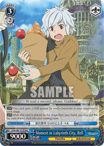 Moment in Labyrinth City, Bell (RRR), Is it Wrong to Try to Pick Up Girls in a Dungeon? DDM/S88-TE15R RRR