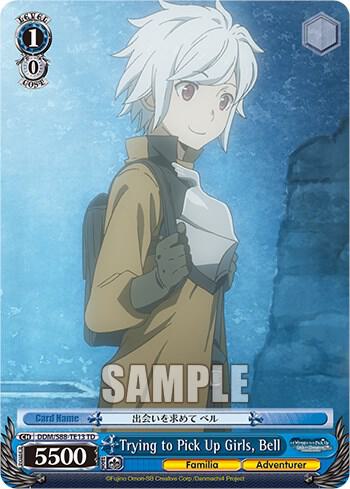 Trying to Pick Up Girls, Bell, Is it Wrong to Try to Pick Up Girls in a Dungeon? DDM/S88-TE13 TD