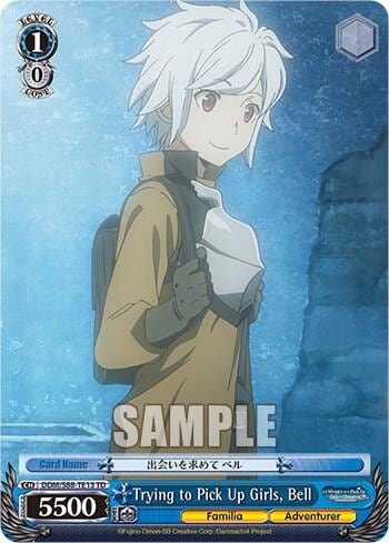 Trying to Pick Up Girls, Bell, Is it Wrong to Try to Pick Up Girls in a Dungeon? DDM/S88-TE13 TD