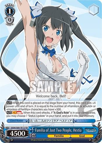 Familia of Just Two People, Hestia, Is it Wrong to Try to Pick Up Girls in a Dungeon? DDM/S88-TE12 TD