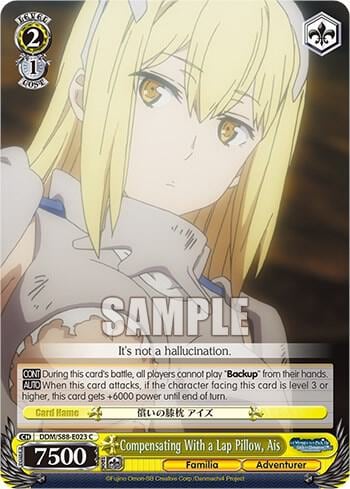 Compensating With a Lap Pillow, Ais, Is it Wrong to Try to Pick Up Girls in a Dungeon? DDM/S88-E023 C