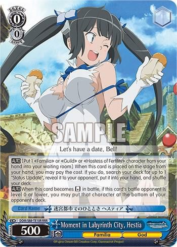Moment in Labyrinth City, Hestia (RRR), Is it Wrong to Try to Pick Up Girls in a Dungeon? DDM/S88-TE10R RRR