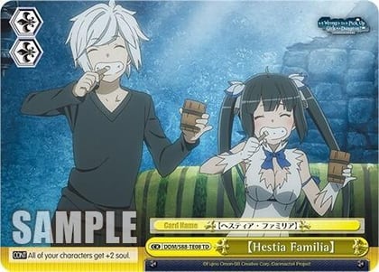 [Hestia Familia], Is it Wrong to Try to Pick Up Girls in a Dungeon? DDM/S88-TE08 TD